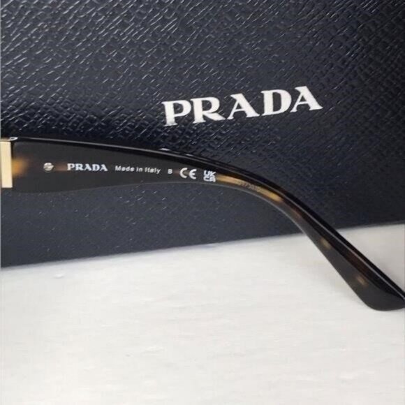 💯- Authentic New Dark Brown Cat Eye Ladies Sunglasses PR 02WSF 07C0D1 56","desc - Picture 6 of 12